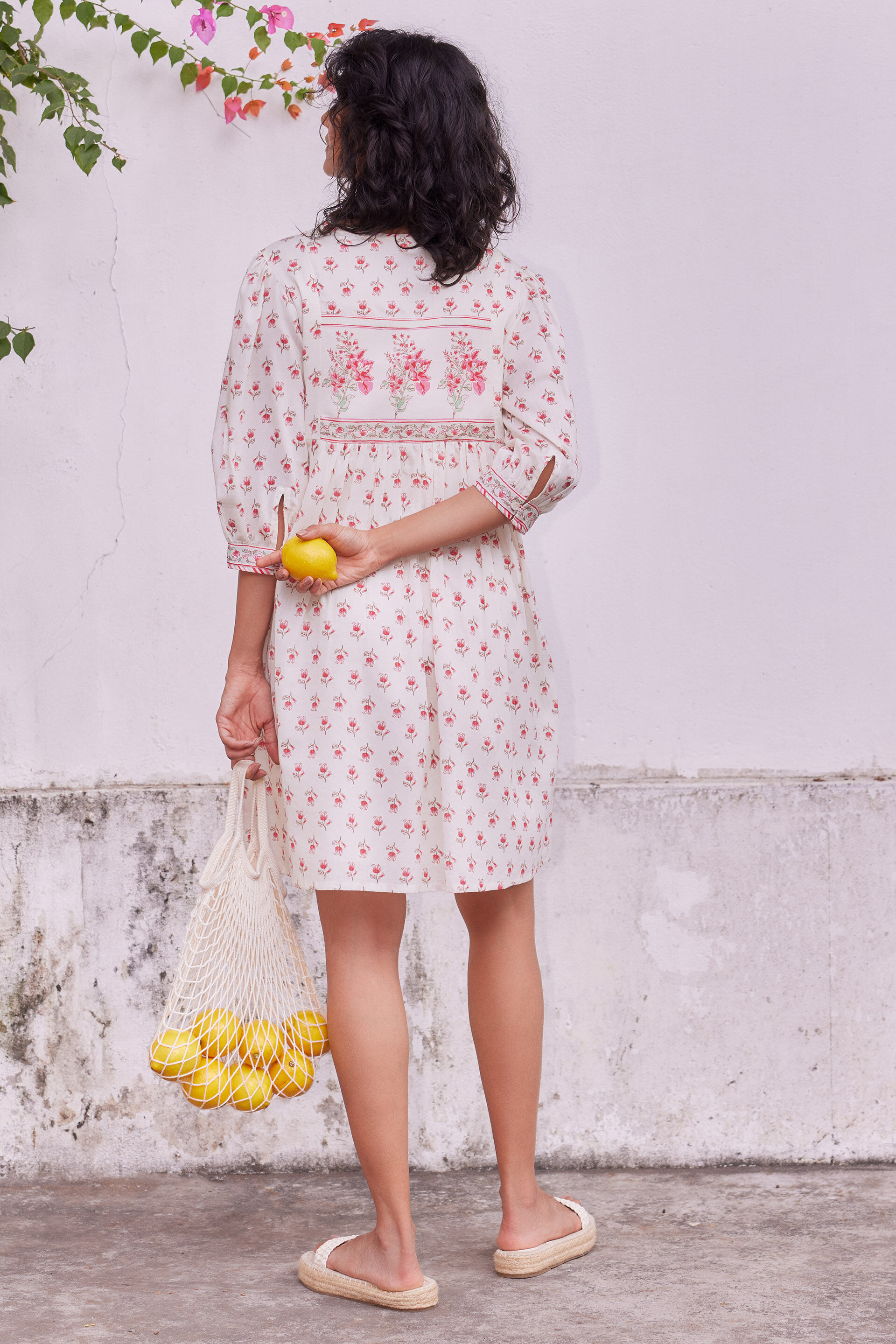 Dilruba Dress, Off White, image 6